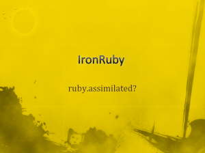 Iron Ruby slide